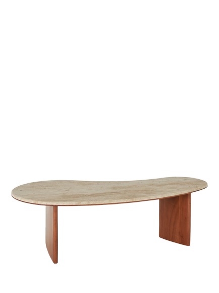 John Lewis OUTLET Travertine Coffee Table, Natural, Natural