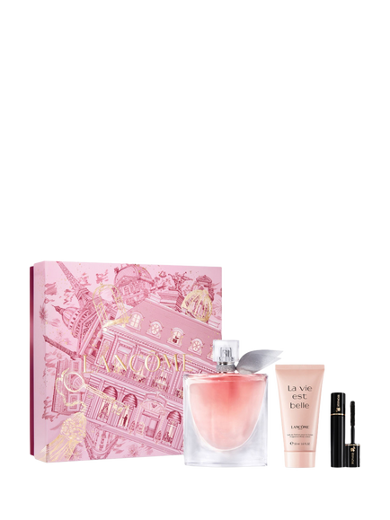 Lancôme La Vie Est Belle L'Original Eau De Parfum 100ml and Hypnôse Mascara Christmas Set, Pink