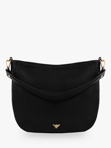Apatchy London Rosie Leather Bag, Black