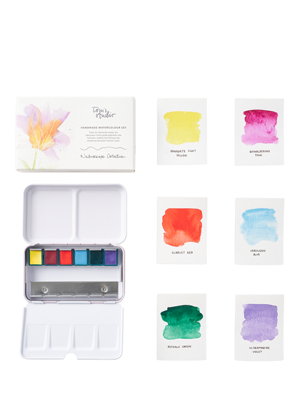 Tom's Studio Naturescape Collection Handmade Watercolour Set - view 2, Multi