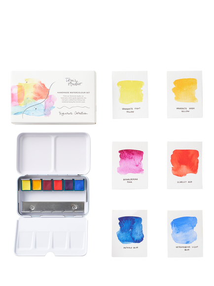 Tom's Studio Signature Collection Handmade Watercolour Set - view 2, Multi