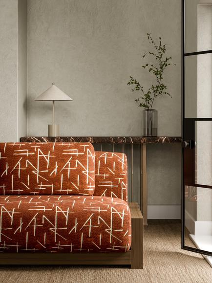 Harlequin Dolmens Furnishing Fabric - view 2, Agate