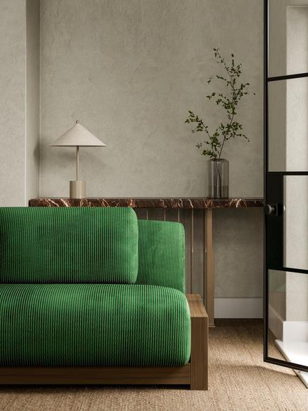 Harlequin Karst Furnishing Fabric - view 2, Emerald