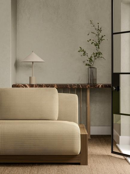 Harlequin Ore Furnishing Fabric - view 2, Granite