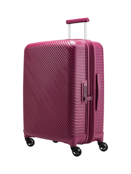 Nere Bondi Medium 66cm Expandable 4-Wheel Suitcase, 85/96L, Cherry