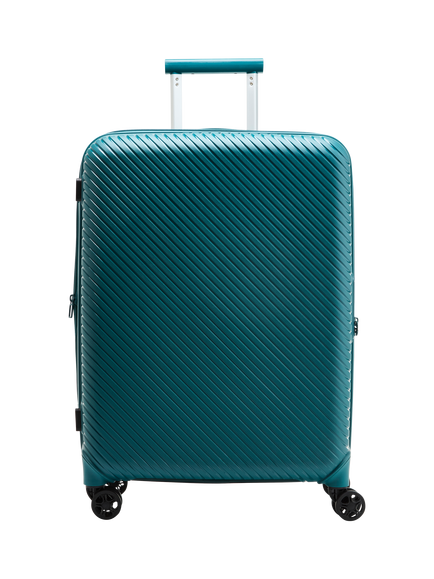 Nere Bondi 66cm Medium Expandable 4-Wheel Suitcase, 85/96L - view 2, Deep Teal