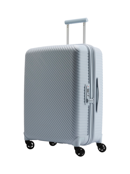 Nere Bondi Medium 66cm Expandable 4-Wheel Suitcase, 85/96L, Pebble