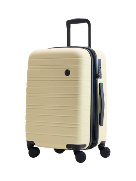 Nere Stori 55cm 4-Wheel Cabin Suitcase, 31L, Lemon