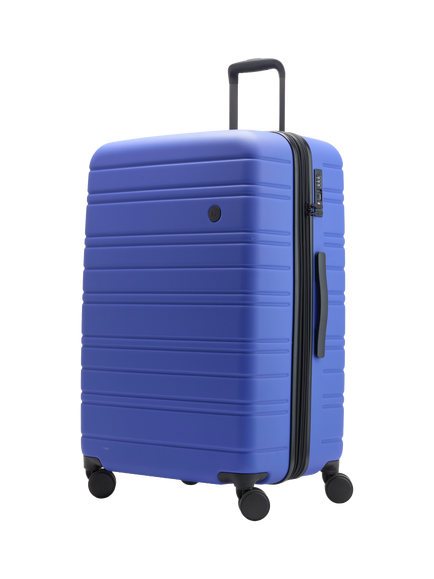 Nere Stori Large 75cm Expandable 4-Wheel Suitcase, 95/110L, Cobalt Blue, Cobalt Blue