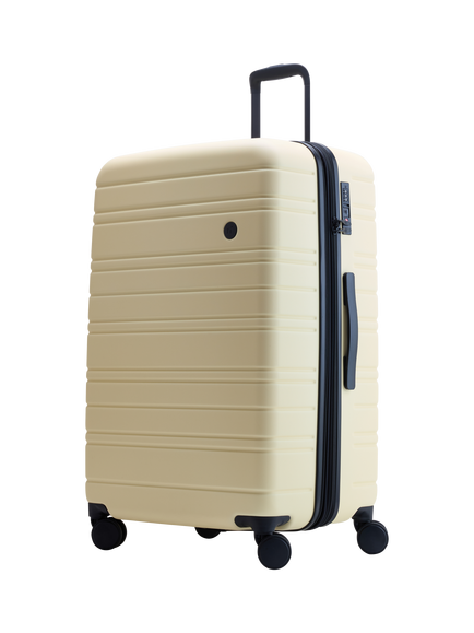 Nere Stori Large75cm Expandable 4-Wheel Suitcase, 95/100L, Lemon