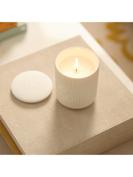 ESPA Frankincense & Myrrh Festive Candle, 240g - view 2, Natural