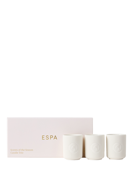 ESPA Scents of the Season Candle Trio Gift Set, Natural
