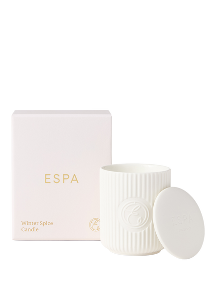 ESPA Winter Spice Festive Candle, 240g, Natural