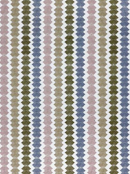 Harlequin Kalimba Furnishing Fabric, Hthr/Pstno/Olve