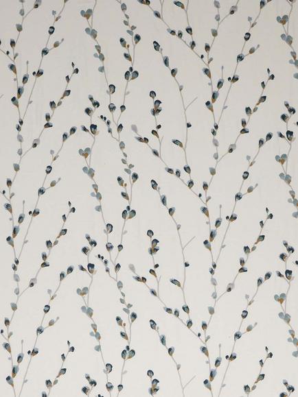 Harlequin Signature Salice Embroidery Furnishing Fabric, Azul/Julip