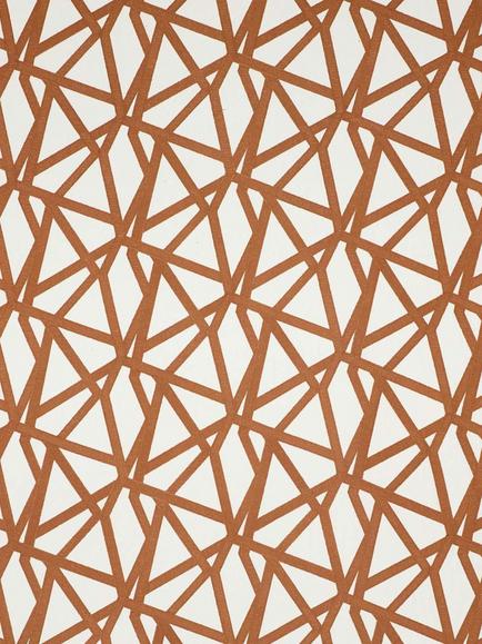Harlequin Signature Sumi Embroidery Furnishing Fabric, Terracotta