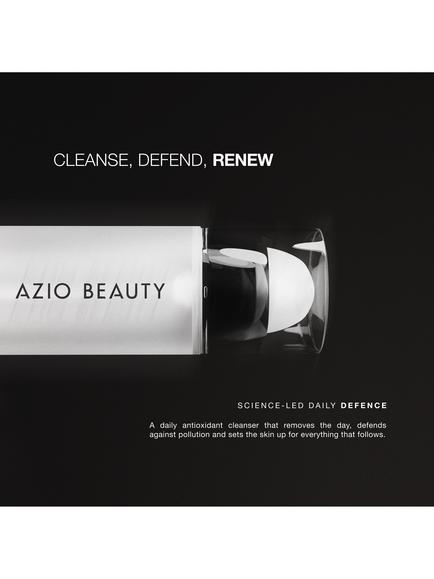 Azio Beauty Pollution Defense Cleanser, 120ml - view 2, Clear
