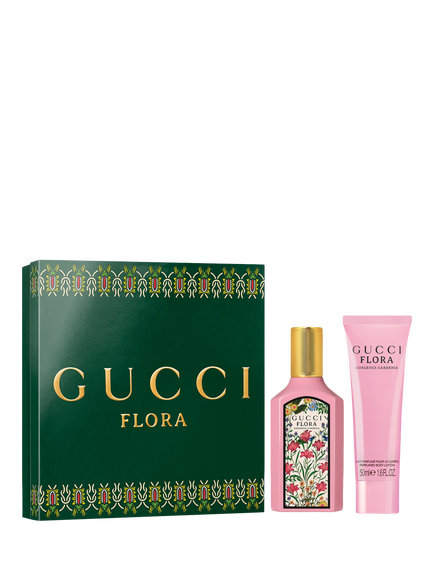 Gucci Flora Gorgeous Gardenia Eau de Parfum Gift Set, 50ml, N/A Coffret