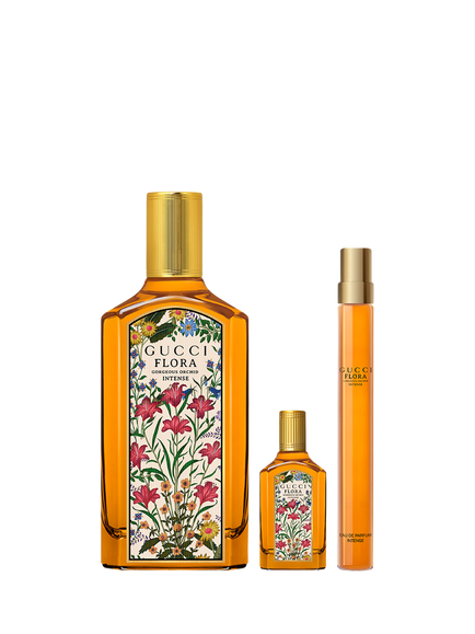 Gucci Flora Gorgeous Orchid Eau de Parfum Intense 100ml Holiday Fragrance Gift Set - view 2, N/A Coffret