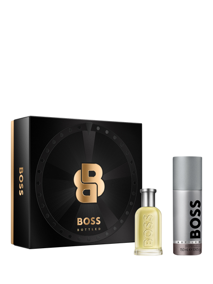 HUGO BOSS BOSS Bottled Eau de Toilette 50ml Holiday Fragrance Gift Set, N/A Coffret