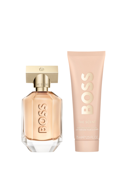 HUGO BOSS BOSS The Scent Eau de Parfum for Her 50ml Festive Fragrance Gift Set - view 2, N/A Coffret