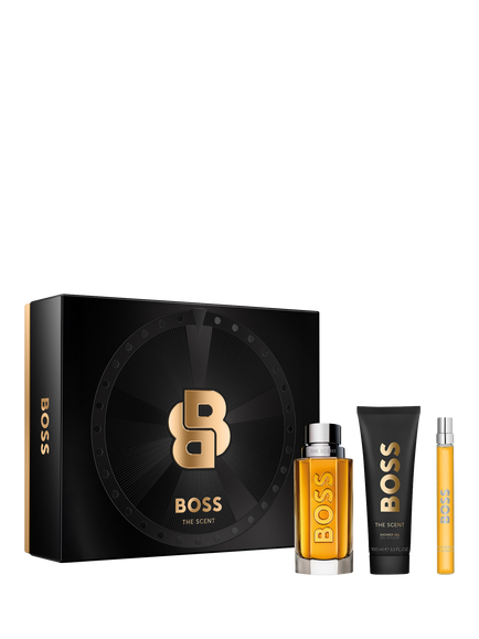 HUGO BOSS BOSS The Scent Eau de Toilette For Him 100ml Festive Fragrance Gift Set, N/A Coffret