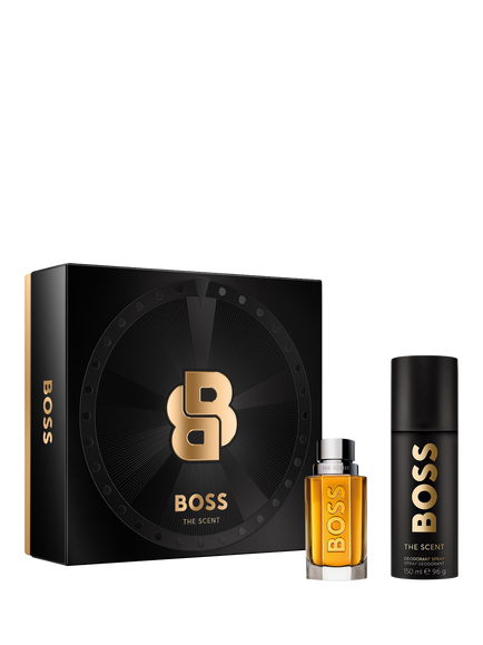 HUGO BOSS BOSS The Scent Eau de Toilette For Him 50ml Festive Fragrance Gift Set, N/A Coffret