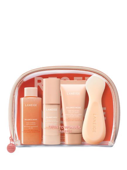 LANEIGE Reset to Balance Mode Intro Skincare Gift Set - view 2, Orange Multi Orange