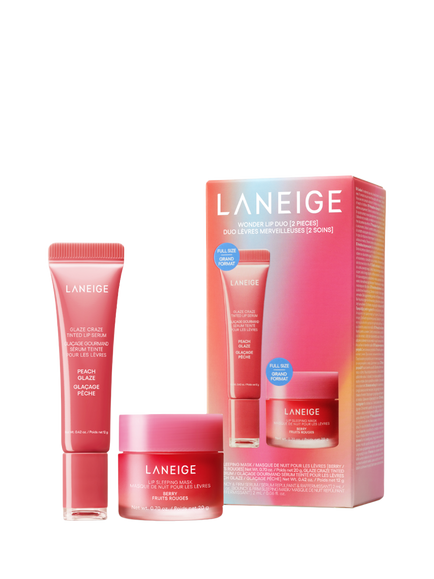 LANEIGE Wonder Lip Duo Holiday Makeup Gift Set, Multi Multi