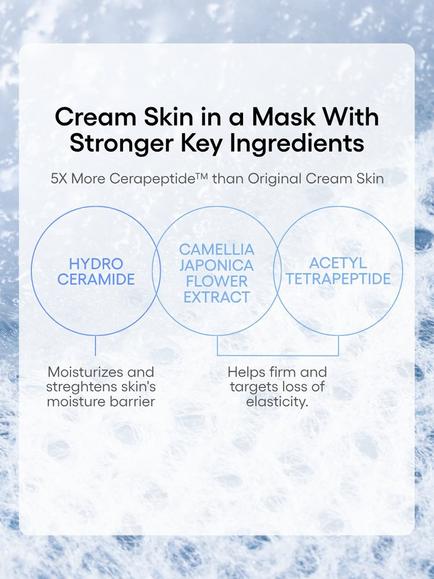 LANEIGE Cream Skin Milky Hydration Sheet Mask, x 5 - view 2, White Natural