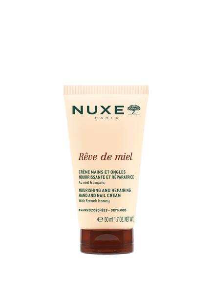 NUXE Rêve de Miel Nourishing And Repairing Hand And Nail Cream, 50ml, Brown Multi Brown