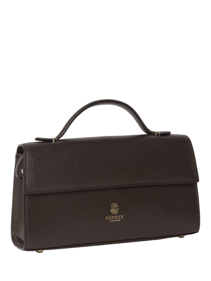 OSPREY LONDON Hathaway Top Handle Grab Bag - view 2, Chocolate