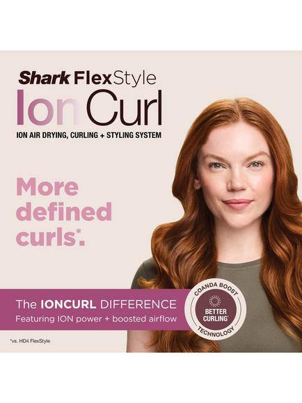 Shark FlexStyle IonCurl 5-in-1 Air Drying, Curling and Styling System, Pink - view 2, Pink
