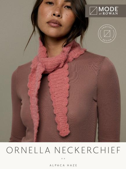 MODE at Rowan Ornella Neckerchief Crochet Pattern, Multi
