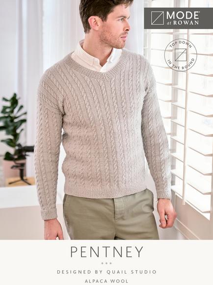MODE at Rowan Pentney Sweater Knitting Pattern, Multi