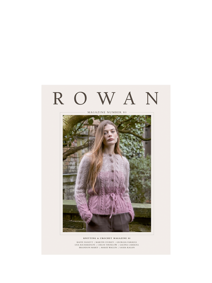 Rowan Magazine 80 Knitting Pattern Book, Multi