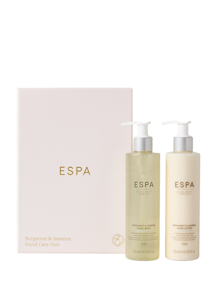 ESPA Bergamot & Jasmine Hand Care Duo Gift Set, Natural