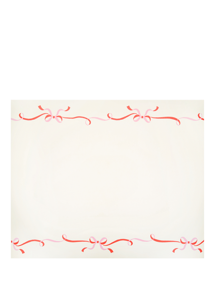 Meri Meri Christmas Bow Paper Table Runner, Multi