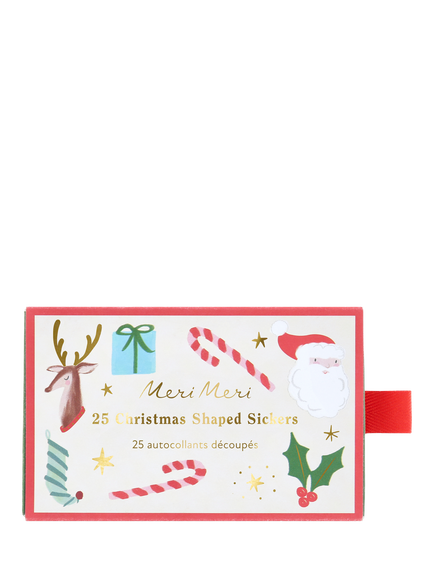 Meri Meri Christmas Stickers, Pack of 25 - view 2, Multi