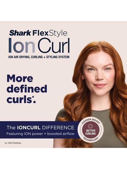 Shark FlexStyle IonCurl Hair Styler, Blue - view 2, Blue