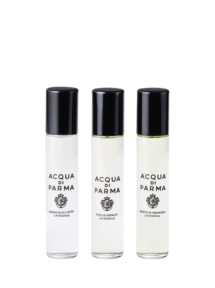 Acqua di Parma Blu Mediterraneo La Riserva Eau de Parfum Discovery Fragrance Gift Set, 3 x 12ml - view 2, N/A Coffret