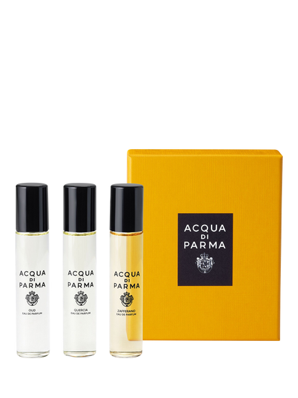 Acqua di Parma Signatures of the Sun Woody Eau de Parfum Discovery Fragrance Gift Set, 3 x 12ml, N/A Coffret