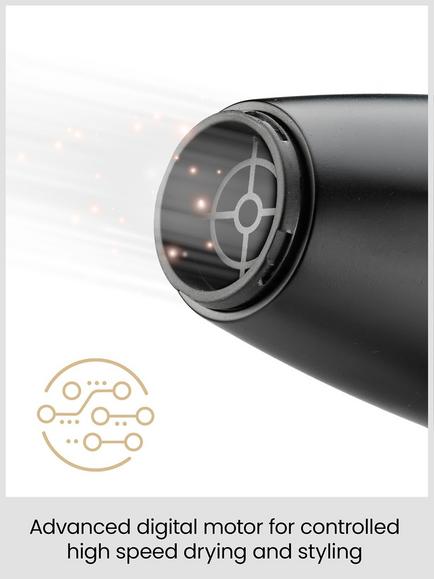 BaByliss Digital Power 6150DU Hair Dryer, Black - view 2, Black