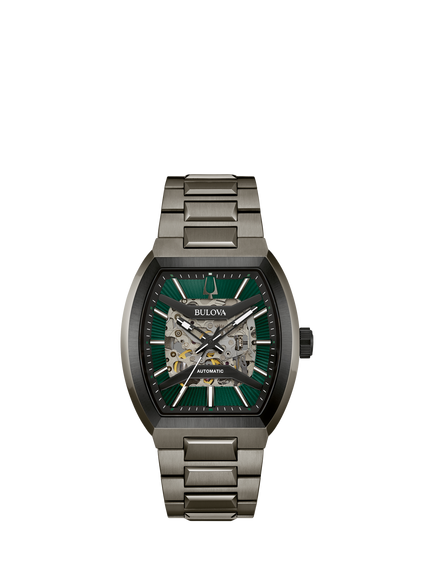 Bulova 98A321 Men's Maquina Automatic Round Bracelet Strap Watch, Two Tone, Two Tone