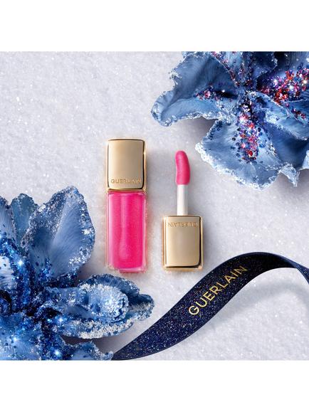 Guerlain Kiss Kiss Bee Glow Lip Oil Christmas Edition, 419 Spotlight - view 2, 419 Spotlight