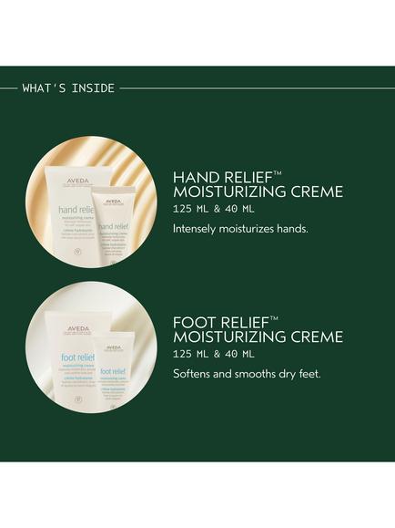 Aveda Gift Of Connection Hand Relief™ & Foot Relief™ Holiday Gift Set - view 2, Clear