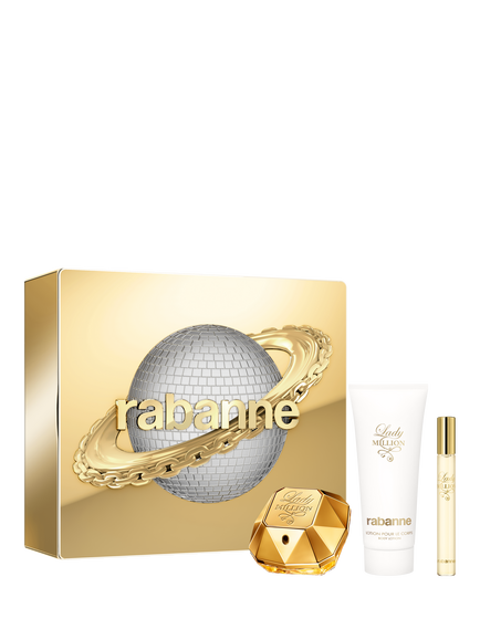 Rabanne Lady Million Eau de Parfum 50ml Holiday Fragrance Gift Set, N/A Coffret