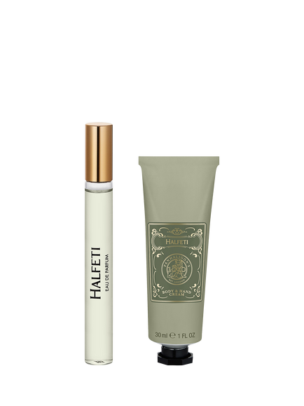 Penhaligon's Halfeti Eau de Parfum 10ml Cracker Fragrance Gift Set - view 2, N/A Coffret