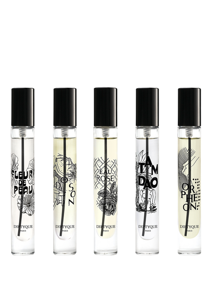 Diptyque Holiday Limited Edition Eau de Parfum Discovery Fragrance Gift Set, 5 x 7.5ml, Natural Natural