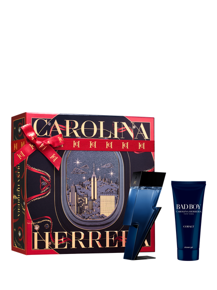 Carolina Herrera BAD BOY Cobalt Eau de Parfum 50ml Holiday Fragrance Gift Set, N/A Coffret